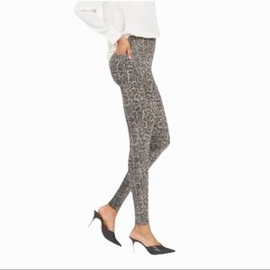 Spanx Jean-ish Snake Print Leggings